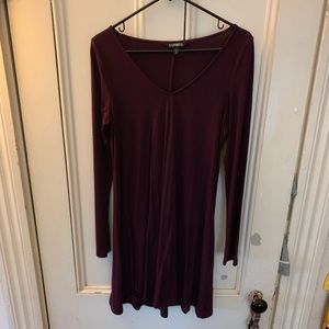 Worn once express long sleeve dress